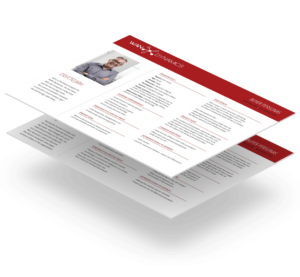 WAN Dynamics buyer personas mockups