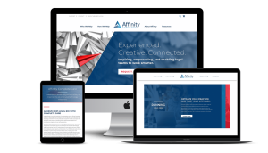 Affinity Consulting website mockups