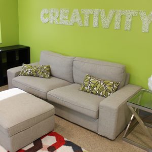 lounge area at Kiwi Creative