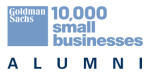 Goldman Sachs 10,000 Small Businesses Alumni badge