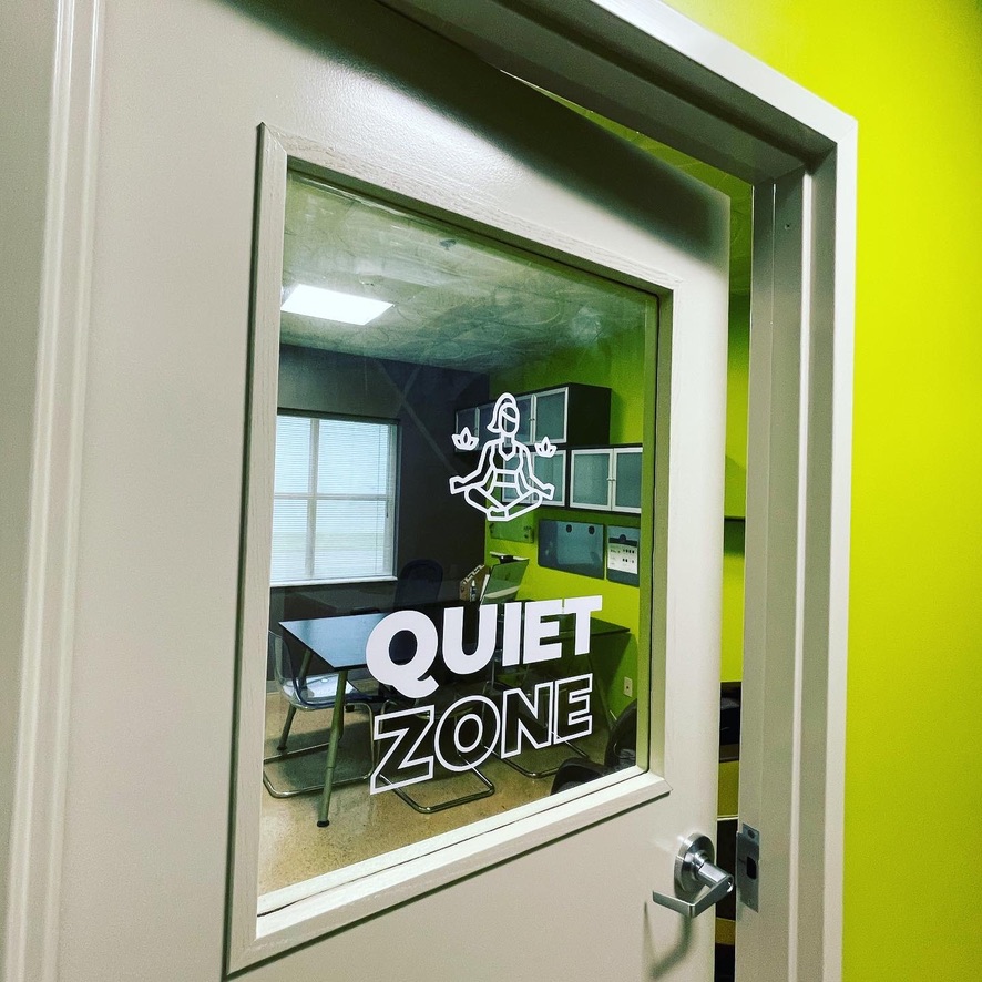 Quiet Zone room at Kiwi Creative