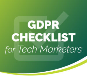 Checklist: GDPR