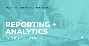Reporting + Analytics in the Real World report graphic