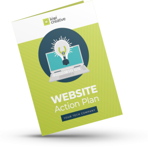 Kiwi Creative's Website Action Plan report cover
