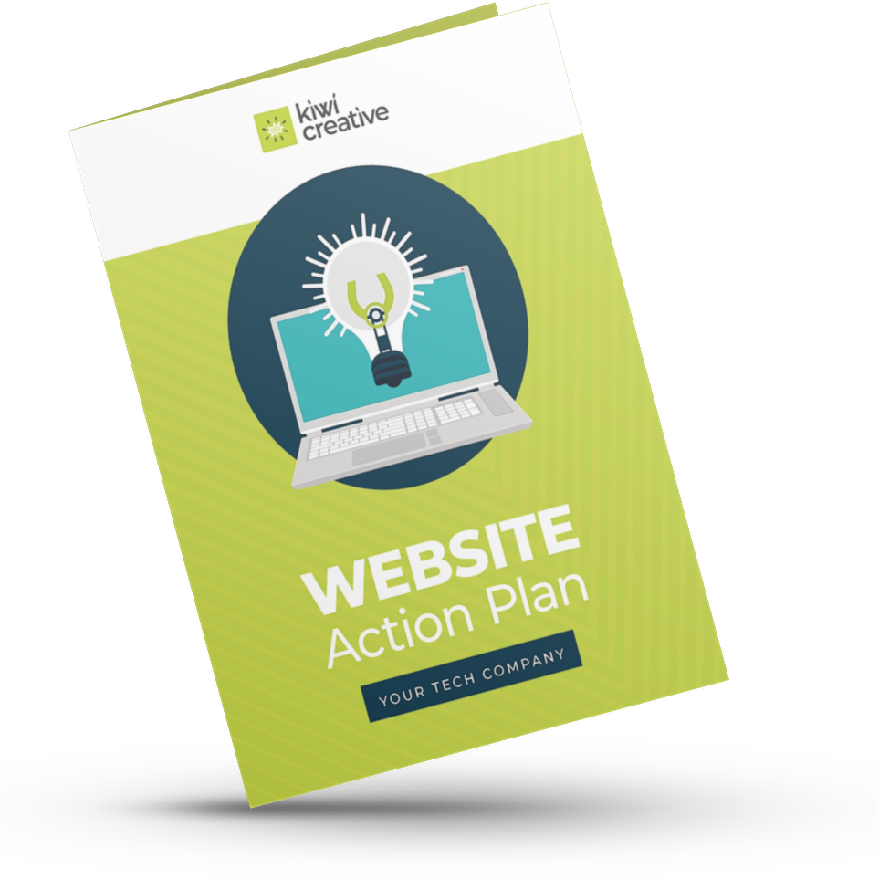 Kiwi Creative's Website Action Plan report cover