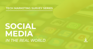 social media in the real world report graphic